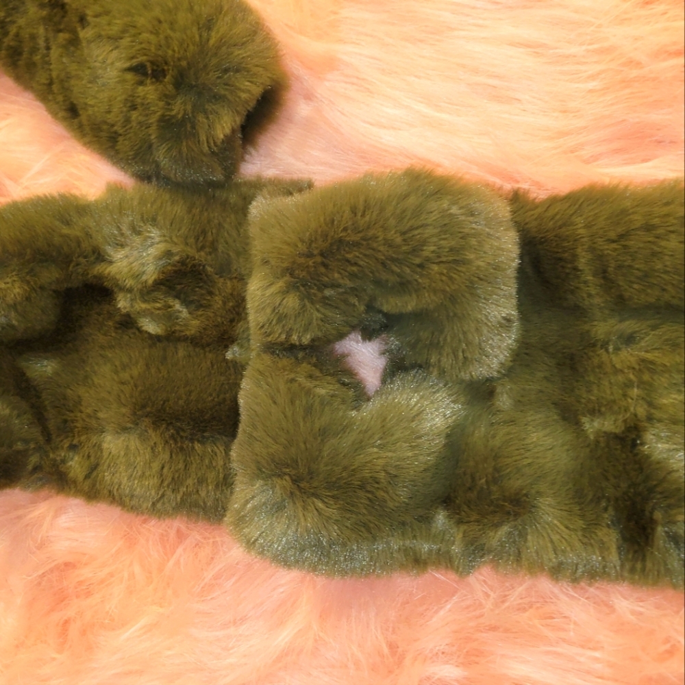 Soft furry  scarf